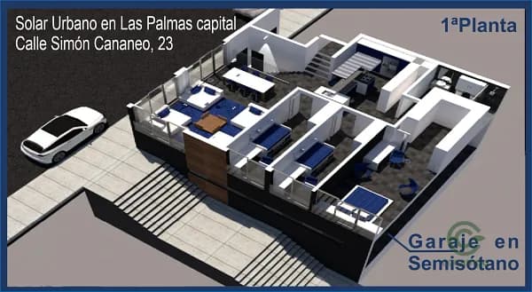 Casa de 0,0229 ha en venta en Las palmas de gran canaria