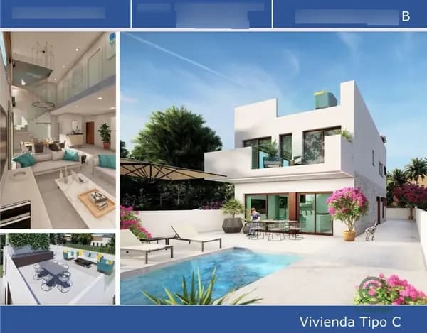 Casa de 0,037 ha en venta en Pilar de la horadada, Alicante
