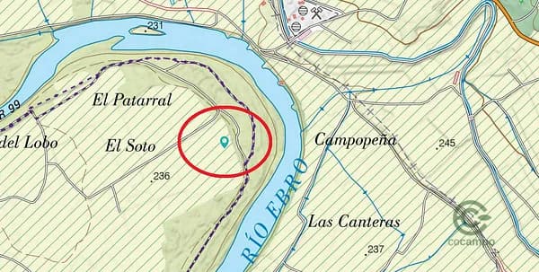 Finca rústica de 0,16 ha en venta en Novillas, Zaragoza