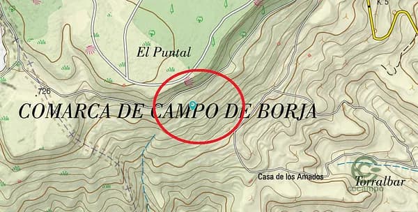 Finca rústica de 0,75 ha en venta en Borja, Zaragoza