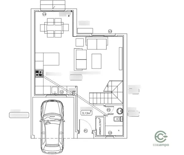 Casa de 0,0136 ha en venta en Marchamalo, Guadalajara
