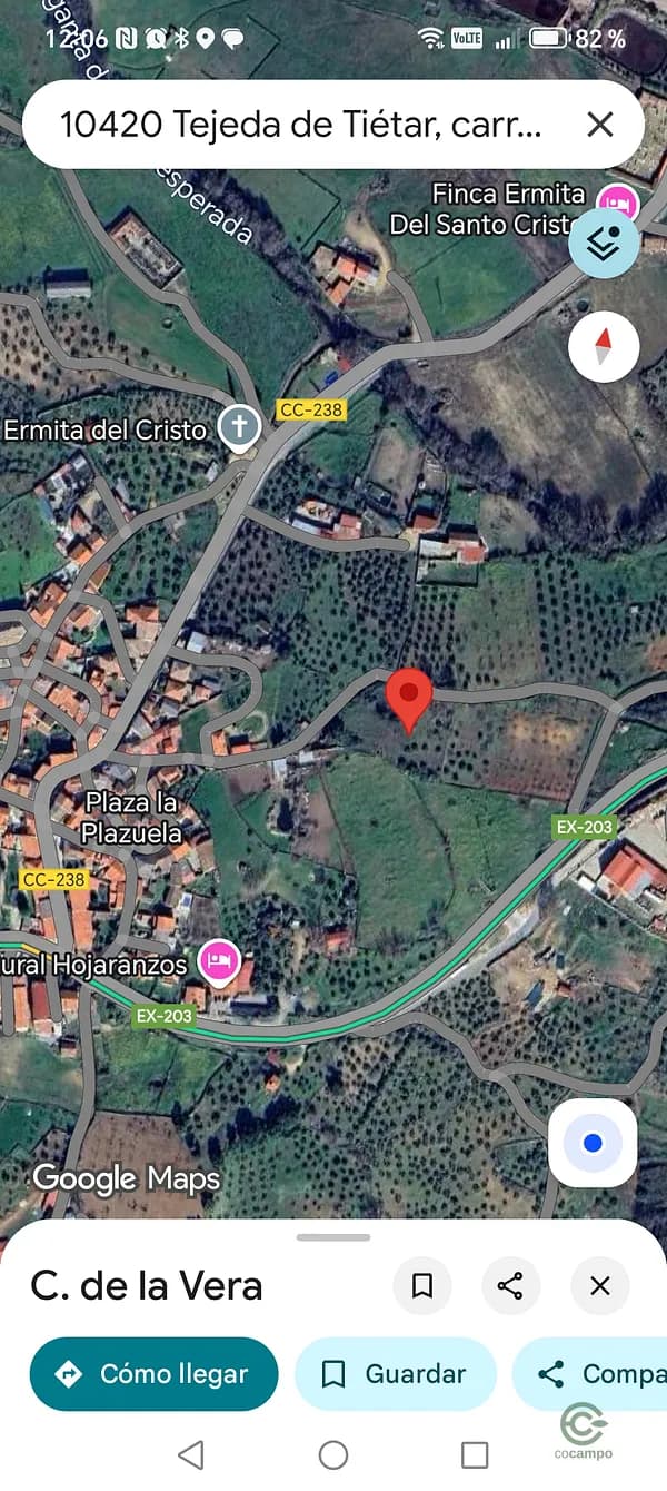 Finca rústica de 0,75 ha en venta en Cáceres