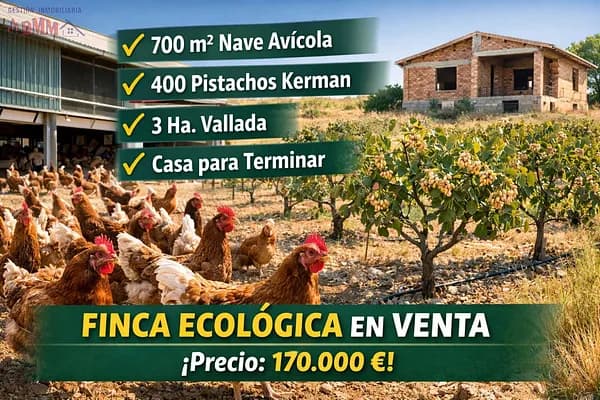Finca rústica de 3 ha en venta en Ciudad real