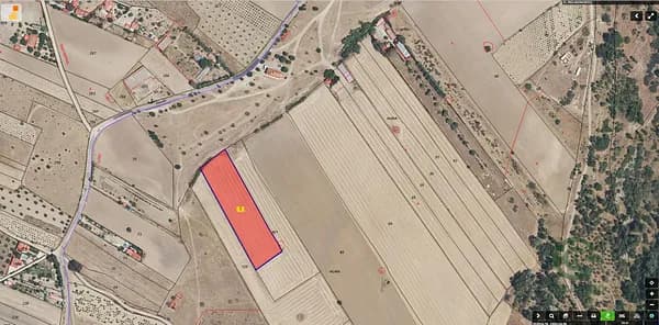 Finca rústica de 0,6415 ha en venta en El molar, Madrid