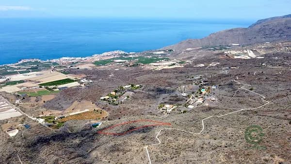 Finca agrícola de 0,37 ha en venta en Santa cruz de tenerife