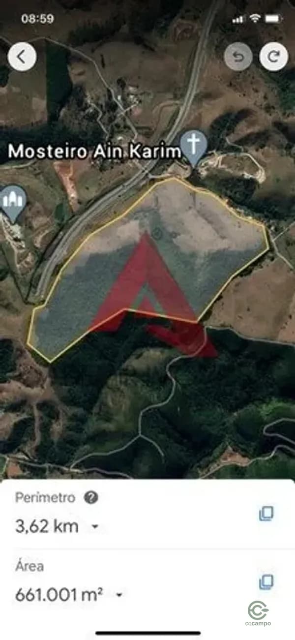 Fazenda agrícola de 666,5 ha para venda em São paulo