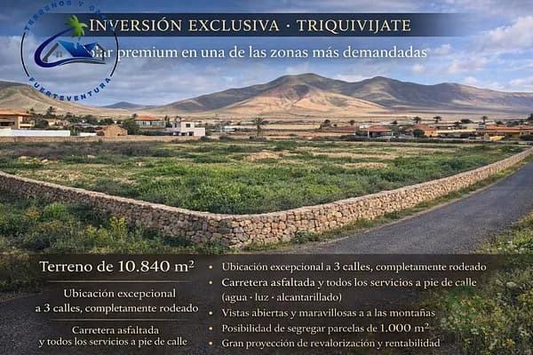 Terreno urbano de 1,084 ha en venta en Fuerteventura, Las palmas