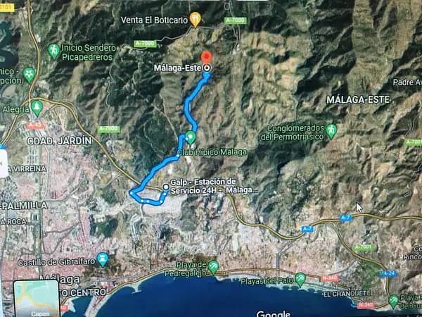 Finca rústica de 14,477 ha en venta en Málaga