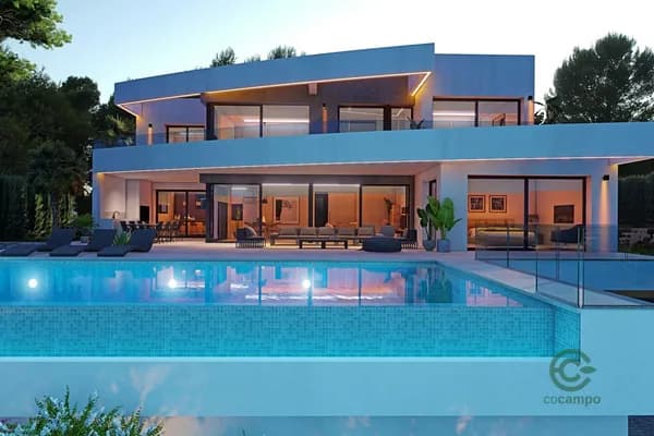 Casa de 0,055 ha en venta en Moraira, Alicante