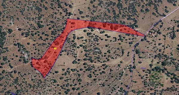 Finca rústica de 1,99 ha en venta en Fresnedillas de la oliva, Madrid