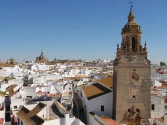 imagen panorámica de uno de los pueblos cerca de Sevilla para vivir
