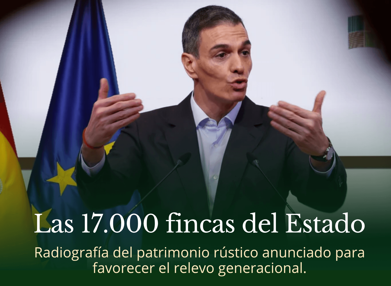 Cocampo pone en el mapa las 17.000 fincas rústicas del Estado