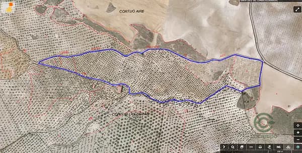 Rustic property of 23 ha for sale in Granada