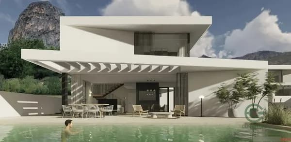 Casa de 0,0384 ha en venta en Polop, Alicante