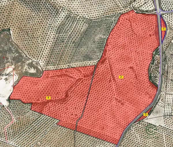 Finca agrícola de 36 ha en venta en Córdoba