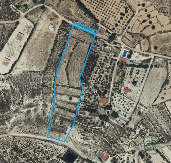 Finca rústica de 1,08 ha en venta en Murcia