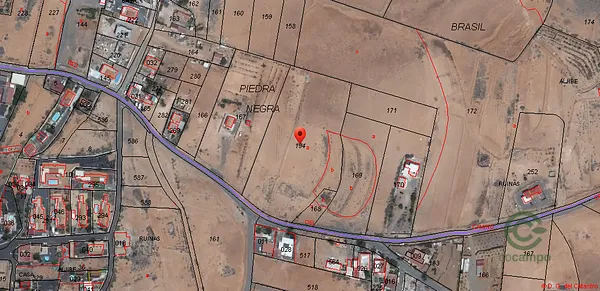 Finca rústica de 0,6 ha en venta en Las palmas