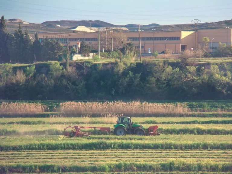 tractor sembradío