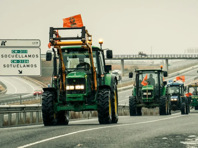 protesta tractores