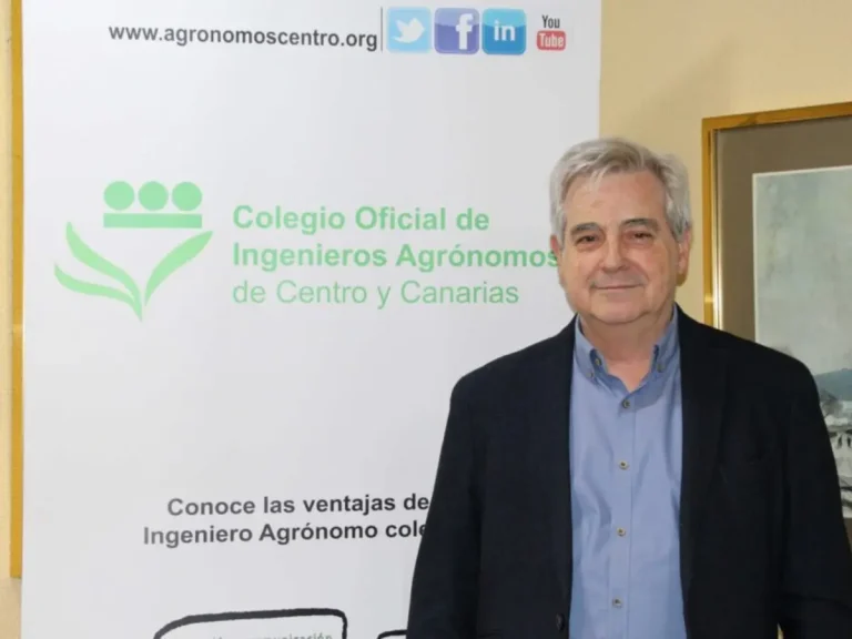 Francisco González, decano del Colegio Oficial de Ingenieros Agrónomos - Personajes Agro