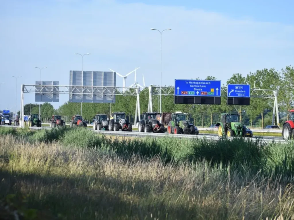 protesta Holanda agricultores