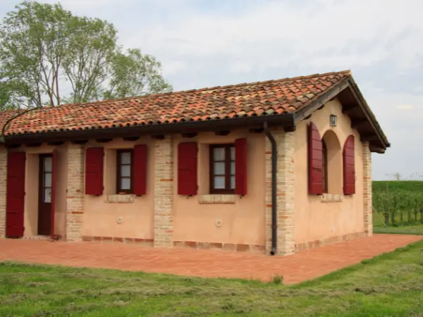Finca rústica rodeada de naturaleza.